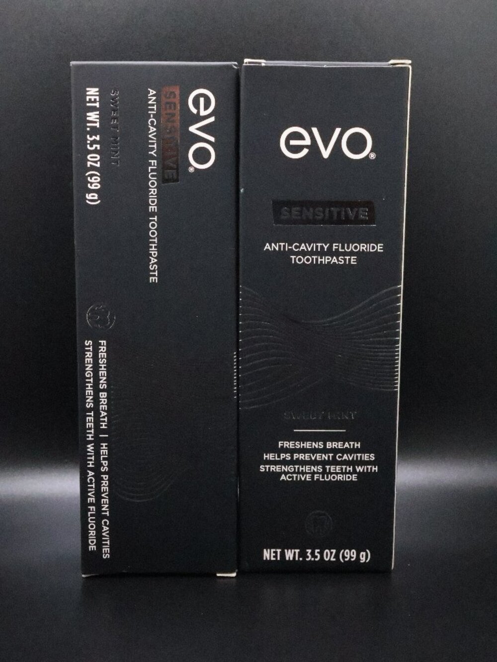 2X Evo Sensitive anti-cavity fluoride toothpaste SweetMint 3.5Oz Each One